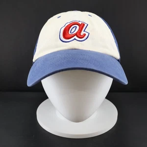 Atlanta Braves Retro Logo Cooperstown Collection Twins Enterprise Fitted Hat, L - Picture 1 of 4