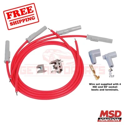 Juego de cables de bujías MSD para Plymouth Grand Voyager 1987-1997 Foto 1 de 2