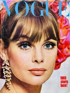 60s Scarce find in AMAZING Condition VOGUE January 1965 JEAN SHRIMPTON by DUFFY - Picture 1 of 16