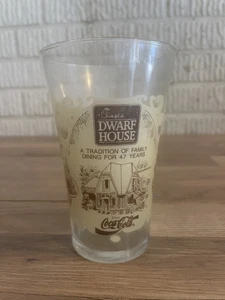 Vaso de colección Chick-Fil-A Dwarf House 1993 Coca-Cola 12 oz vaso raro - Imagen 1 de 5