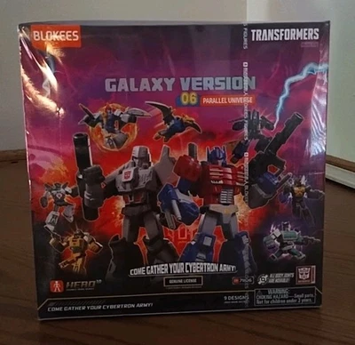 Blokees Transformers Galaxy Versión 06 Caja Ciega Estuche Sellado Universo Paralelo Foto 1 de 2