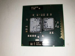 INTEL CORE I3-350M 0672 SLBPK V021A366 MOBILE CPU PROCESSOR SOCKET G1 2.26GHz - Picture 1 of 1