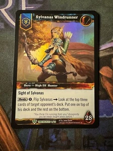 World of Warcraft TCG Timewalkers 8/30 Sylvanas Windrunner Foil - Picture 1 of 2