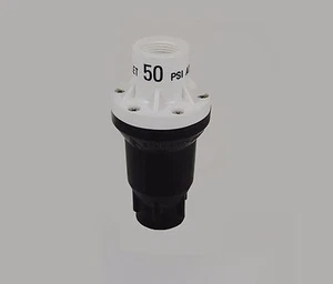 Regulador de presión Senninger salida 1" 50 PSI reductor válvula de alto flujo 2-20 GPM - Imagen 1 de 4