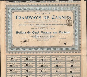 TRAMWAYS DE CANNES (I) - Picture 1 of 1