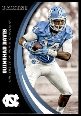 2016 Panini Team Collection Quinshad Davis #14 North Carolina Tar Heels - Image 1 of 2