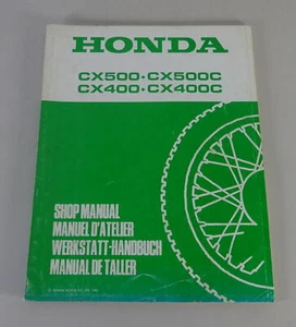 Manual De Taller / Suplemento Honda CX 500 + C / CX 400 + C Año 1981 - Imagen 1 de 2