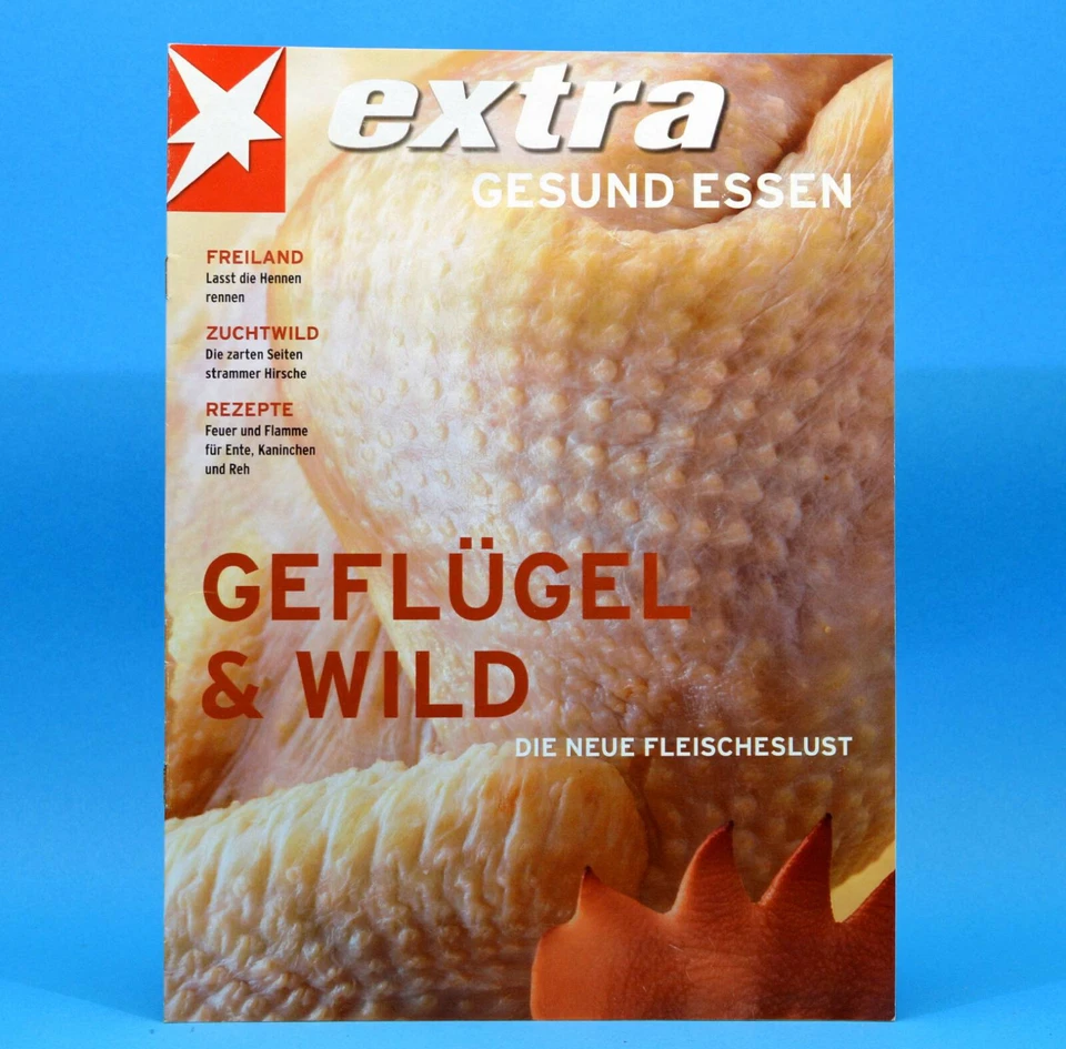 Stern extra Gesund essen um 2000 Gefflügel und Wild Rezepte Hühner Eier Reh R1 - Bild 1 von 1