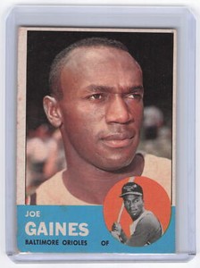1963 Topps #319 Joe Gaines VG