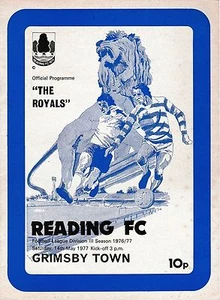 Football Programme>READING v GRIMSBY TOWN May 1977 - Picture 1 of 1