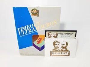 Beagle Brothers Bros Timeout UltraMacros Apple IIe,IIc, IIgs 1987, Good, Rare - Picture 1 of 3