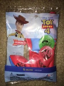 Disney Toy Story 4 Latex Balloons Party Supplies Decorations 12" (6pcs) - Picture 1 of 3