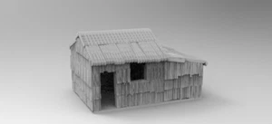WOW Buildings 1/72 (20 mm) Jungle Hooch #3 - Imagen 1 de 2