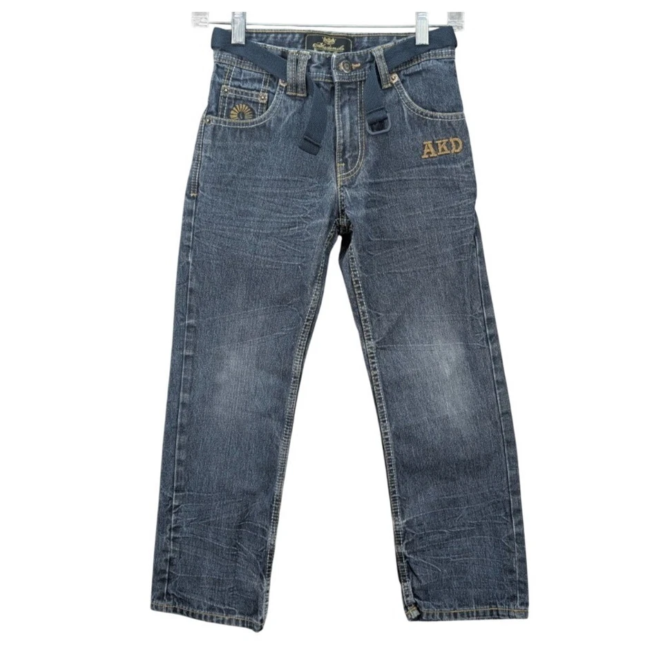 Pantalones Akdmks Akademiks Junior Niñas Talla 10 Algodón Bordado De Colección Y2K Foto 1 de 4