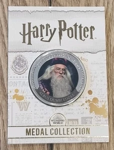 Harry Potter Medal Coin Collection - Silver - Albus Dumbledore  - Picture 1 of 2