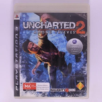 Uncharted 2: Among Thieves - Playstation 3 Game PS3 With Manual - image 1 of 2