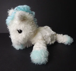 Precious Moments White Chenille 9" Horse Plush Stuffed Pony 2001 Enesco - Picture 1 of 7