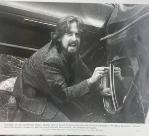 Michael Douglas Actor 8x10 Promo Prensa Noticias Foto 1979 EL SÍNDROME DE CHINA Película - Imagen 1 de 1