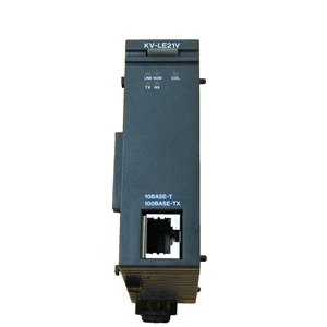 Keyence Ethernet Unit module KV-LE21V Operation confirmed - Picture 1 of 5
