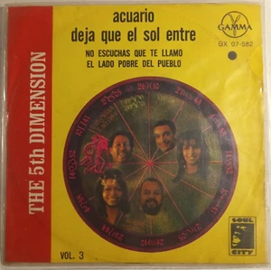 THE 5th DIMENSION - VOL. 3 - MEXICAN 7" EP PS, FUNK - Picture 1 of 4