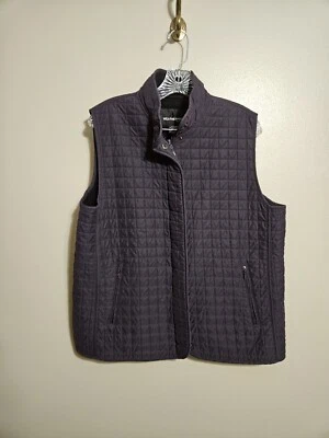 Weatherproof Womens Purple Fleece Lined Vest Size Large - Image 1 of 4