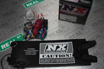 Nitrous Express 10-15LB Automatic Bottle Heater 4AN w Pressure Gauge NX-15939 - Image 1 of 4