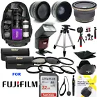 Fujifilm X-T20 32GB PRO HD KIT LENSES-FLASH-TRIPOD-BACKPACK-MACRO KIT TELEPHOTO