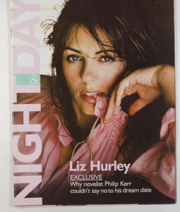 ELIZABETH LIZ HURLEY by PHILIP KERR Night & Day The Mail on Sunday magazine Rare - Picture 1 of 1