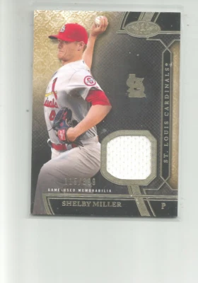 2015 TOPPS TIER ONE RELICS #TSRSM SHELBY MILLER   115/399 - Image 1 of 2