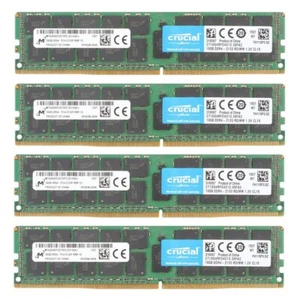 New Crucial 64GB (4X 16GB) DDR4 2133MHz ECC Registered Memory Ram CT16G4RFD4213 - Picture 1 of 5