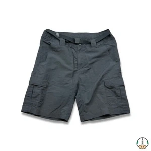 The North Face Shorts Mens Medium Gray Classic Pocketed Cargo Outdoor Pants - Picture 1 of 6