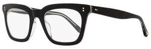Maui Jim Rectangular Eyeglasses MJO2216 02K Black/Clear 49mm - Picture 1 of 3