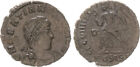 Antike / R&#246;mische Kaiserzeit Follis Bronze AE3 367-383 Victoria n.l. gehe 104298