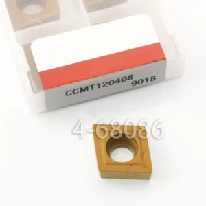 10PCS CCMT120408 ZM9018 CCMT432 carbide turning inserts for steel for SCLCR/L - Picture 1 of 6