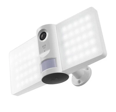 Geeni Sentry Floodlight Camera 2-Way Audio Motion Sensor Alarm Voice Control