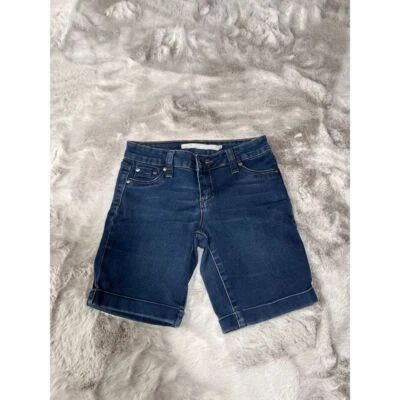 Pantalones de mezclilla azules clásicos de pierna recta para niñas Tractor talla 12 Foto 1 de 4