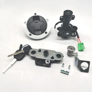 Fuel Gas Cap Ignition Switch Seat Lock Set For Suzuki GSX250R 2018-2022 2 wires - Foto 1 di 7