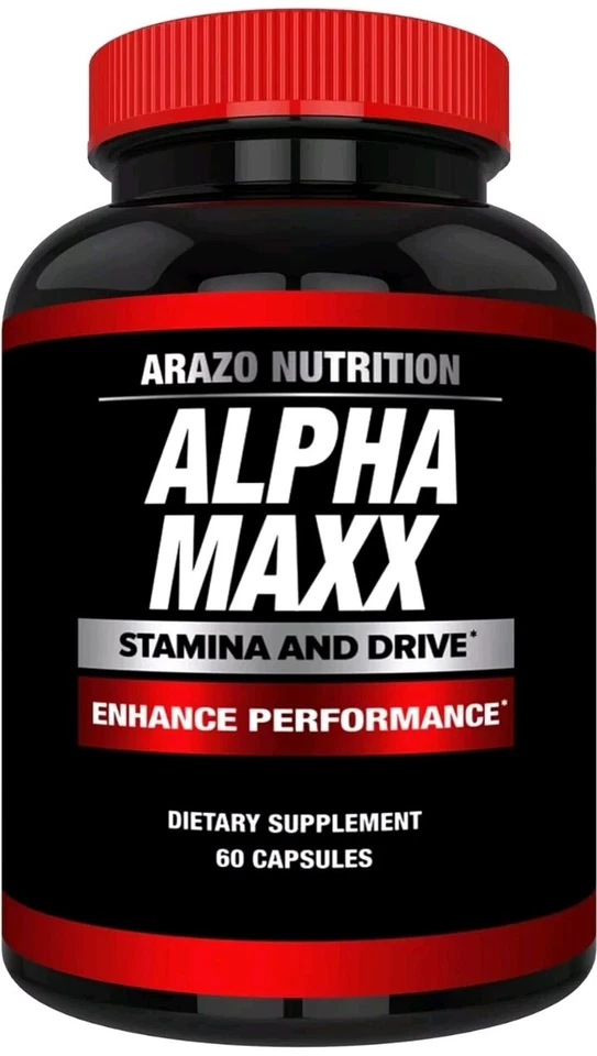Arazo Nutrition Alphamaxx Suplemento de Salud Ginseng Muira Puama Tribulus 60.D2 Foto 1 de 4