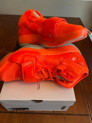 NEW SHOES JORDAN ZION HIPER CRIMSON/COPA -WHITE SIZE 10.5 DX5423841 - Image 1 of 3