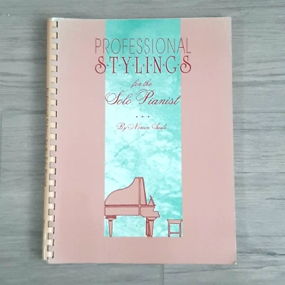 Livro de partituras de estilos profissionais para pianista solo Noreen Sauls 1992 - Imagem 1 de 4