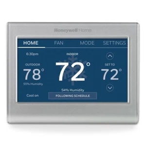 Honeywell RTH9585WF1004W Silver Wi-Fi Programmable Thermostat 9 H x 3 W in. - Picture 1 of 1