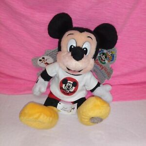 9" Disney Mickey Mouse Clubhouse Bean Bag Beanie Toy Red Shorts With Tags