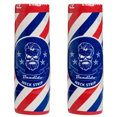 Bandido Nackenstreifen | Dehnbares Nackenband (jede Packung hat 5 Rollen) (2er Pack)