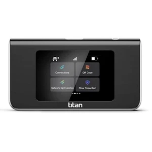Titan Mobile WiFi Hotspot Gerät, Verbinden Sie bis zu 10 Geräte, genießen Sie kostenlose 300GB Daten - Bild 1 von 10