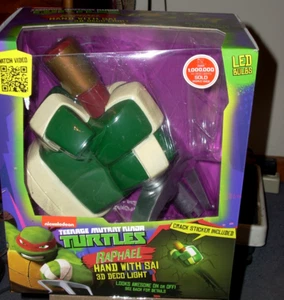 Teenage Mutant Ninja Turtles Raphael Hand With Sai 3D Deco Light New In Box - Picture 1 of 4