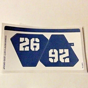NEW LEGO - Sticker - Ninjago - Manta Ray Bomber - Set 70609 - Picture 1 of 1
