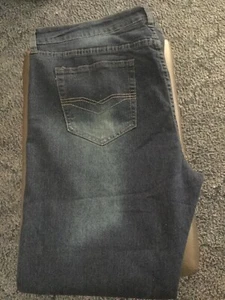 Mens Izod w40x32L comfort stretch slim straight fit jeans - Picture 1 of 5