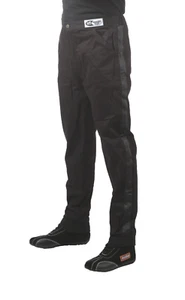 RaceQuip Single Layer Fire Suit Pants BLACK - 4XL SFI 3.2A / 1 Rated 112009RQP - Picture 1 of 3