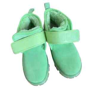 UGG Neumel Clear Green Boots size US 7