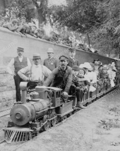 Railway In Central Park New York 1904 Classic 8 by 10 Reprint Photograph - Bild 1 von 1
